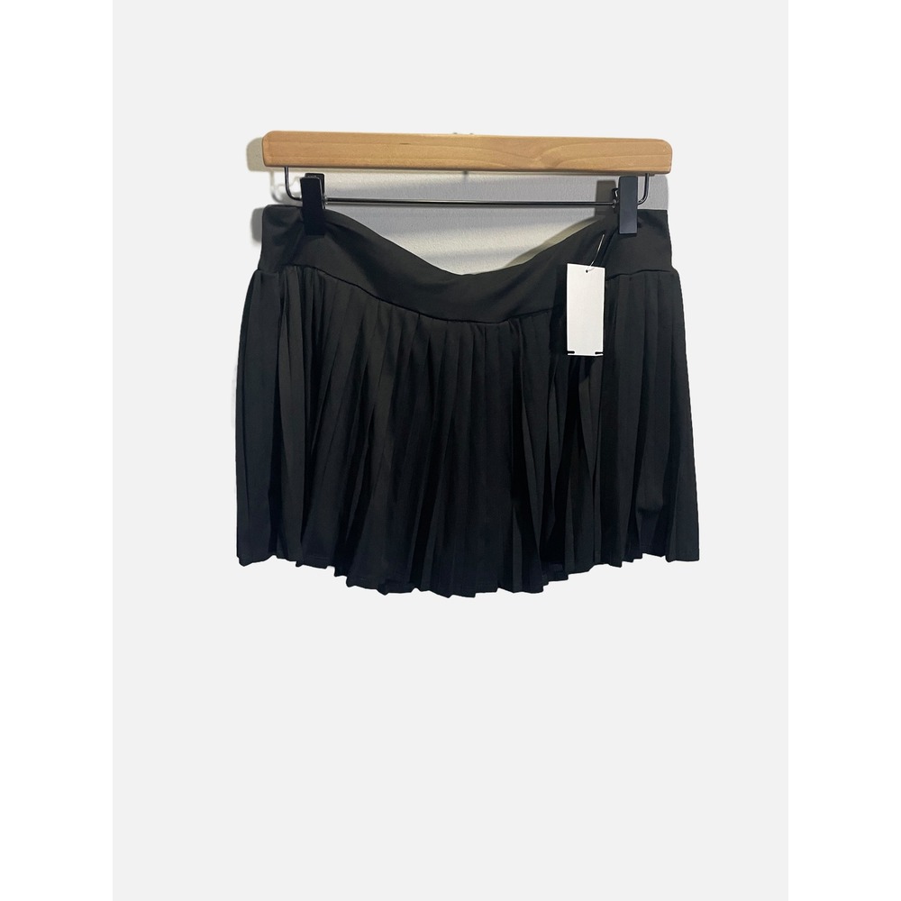 BP Pleated Skort Women‎ Medium Black Built-in Shorts Athletic Preppy Mini Skirt